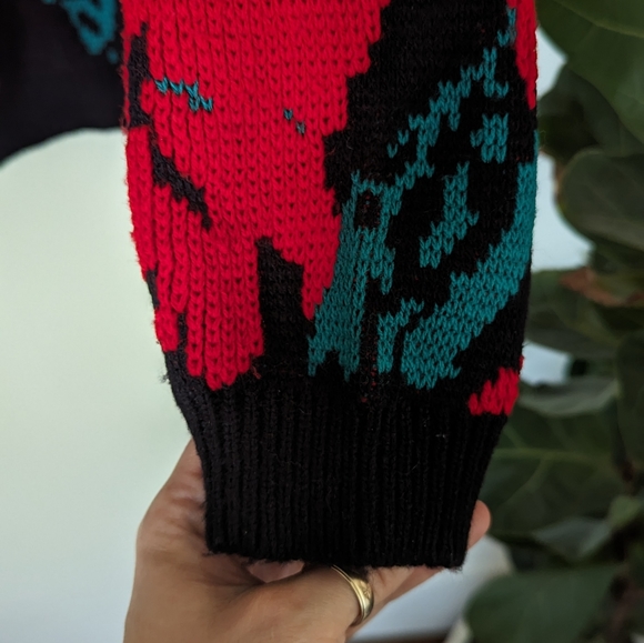 Nan Dorsey | Vintage | Floral Sweater - Picture 5 of 8